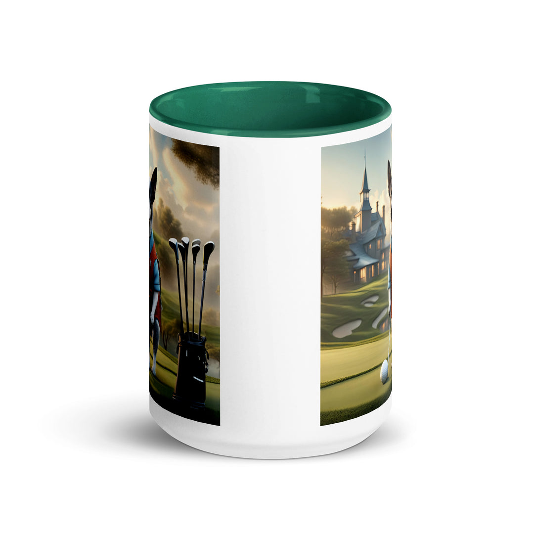 Texas Heeler Golfer- Mug with Color Inside