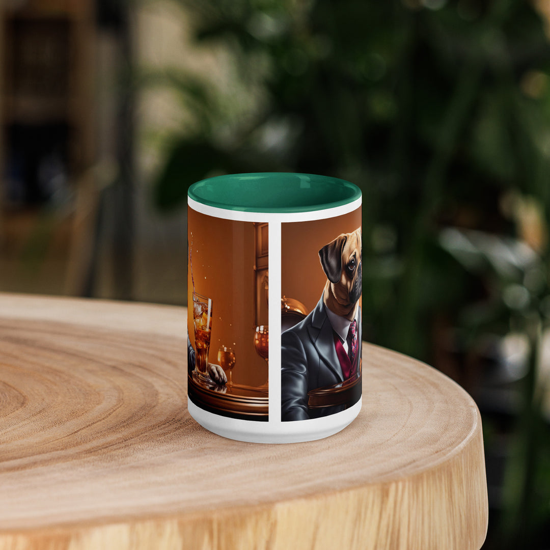 Puggle General- Mug with Color Inside v3