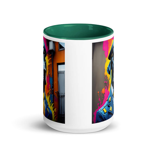 Great Dane- Mug with Color Inside v5