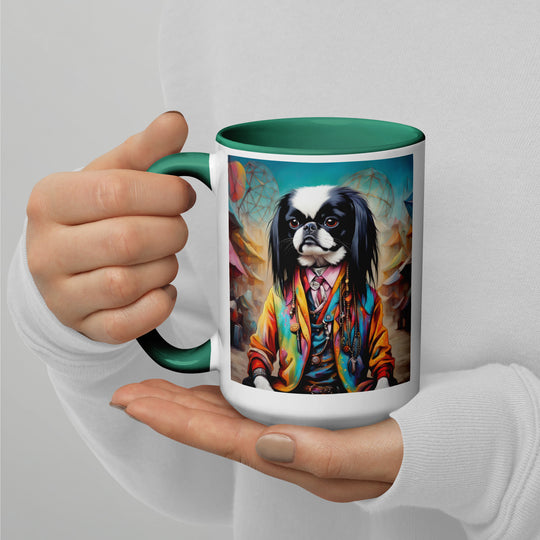 Mug with Color Inside-Japanese Chin