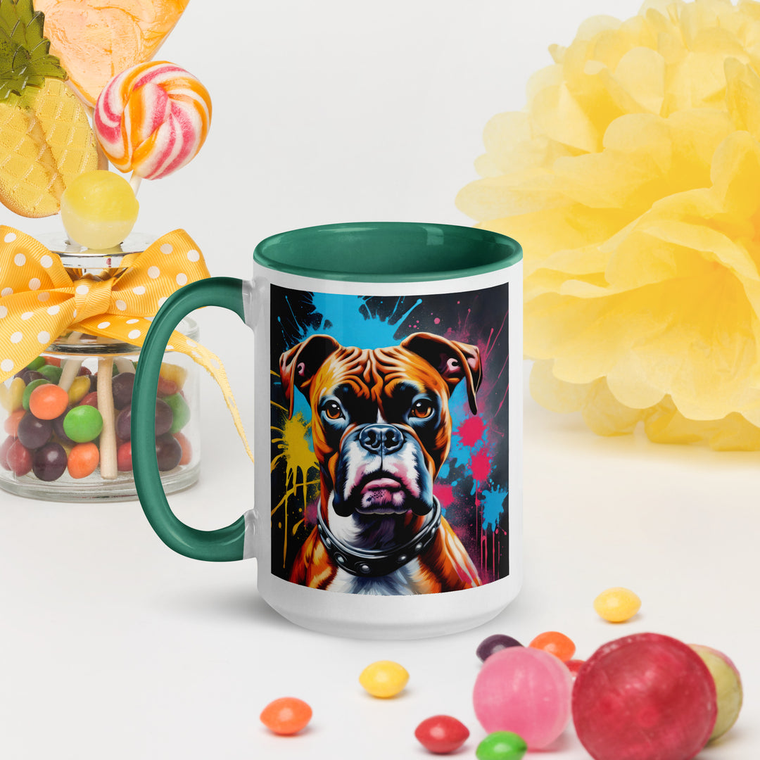 Boxer- Mug with Color Inside