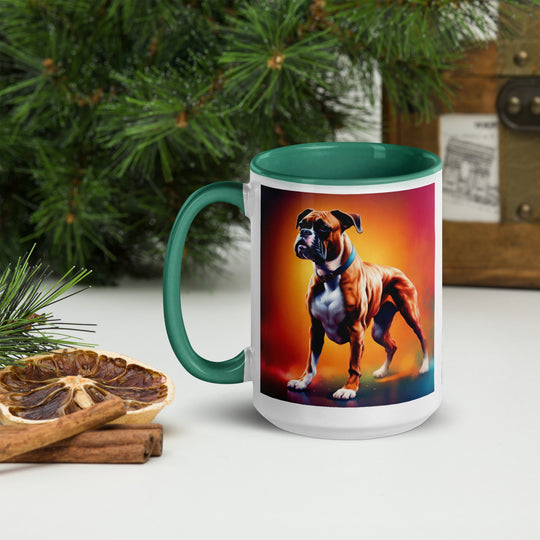 Boxer- Mug with Color Inside v5