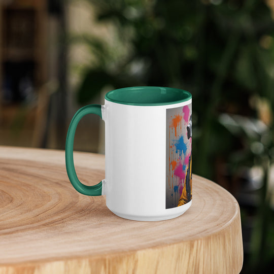 Great Dane- Mug with Color Inside v2
