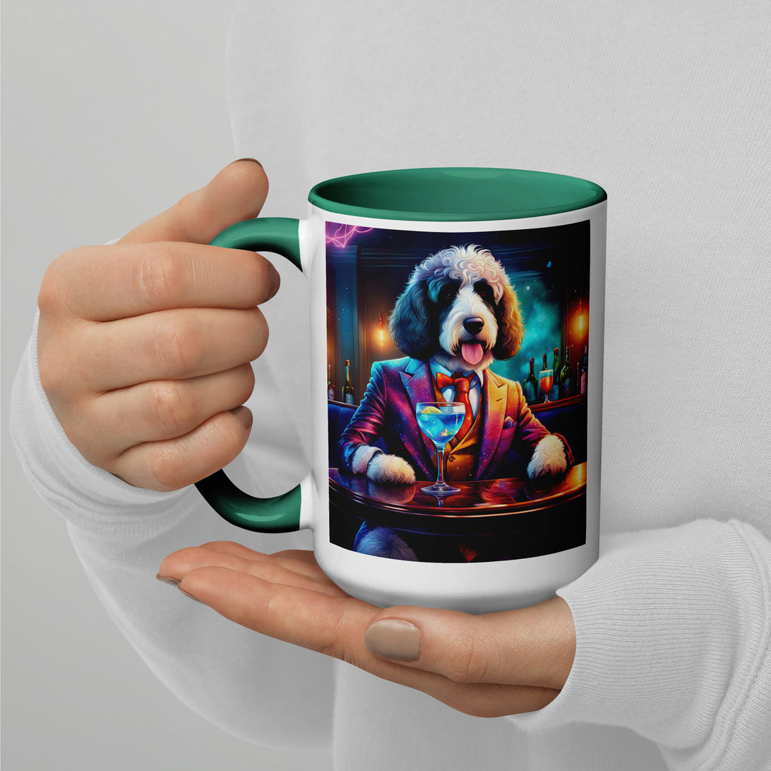 Bernedoodle General- Mug with Color Inside v3