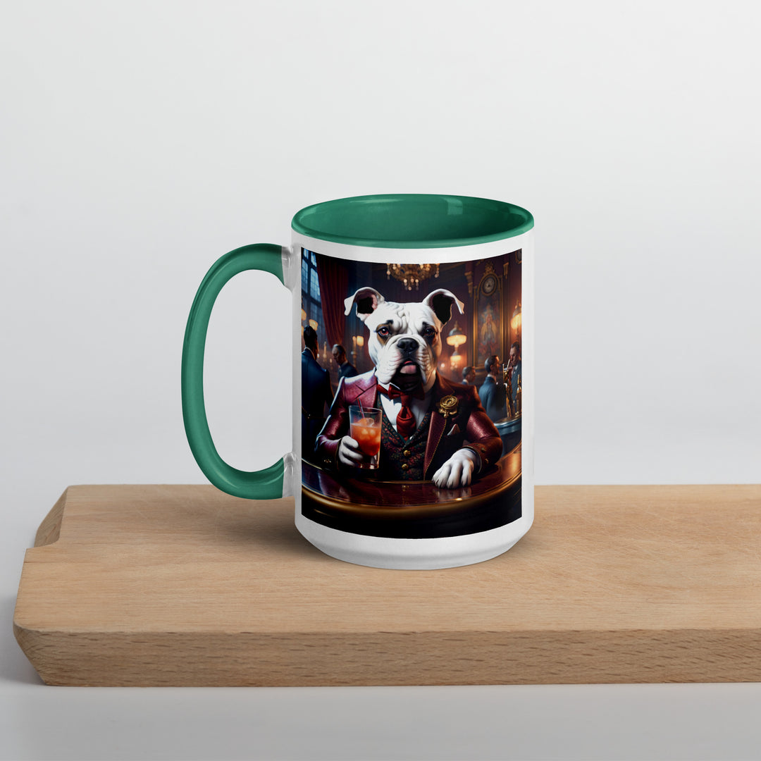 Catahoula Bulldog General- Mug with Color Inside