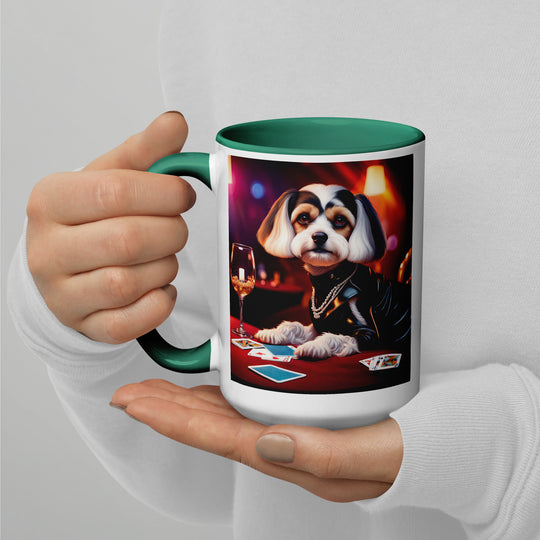 Cavachon- Mug with Color Inside v5