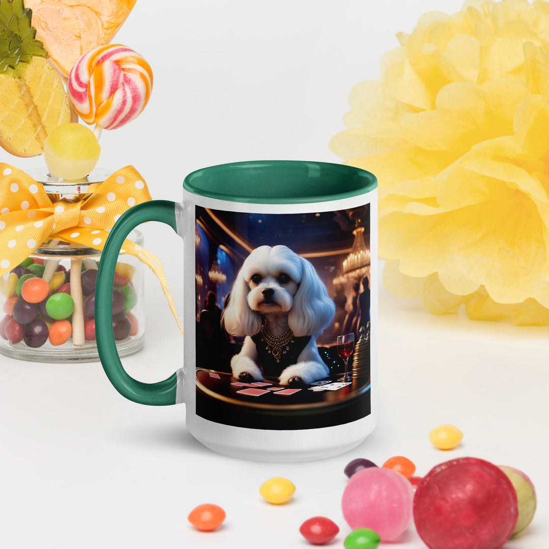 Cavachon- Mug with Color Inside v8