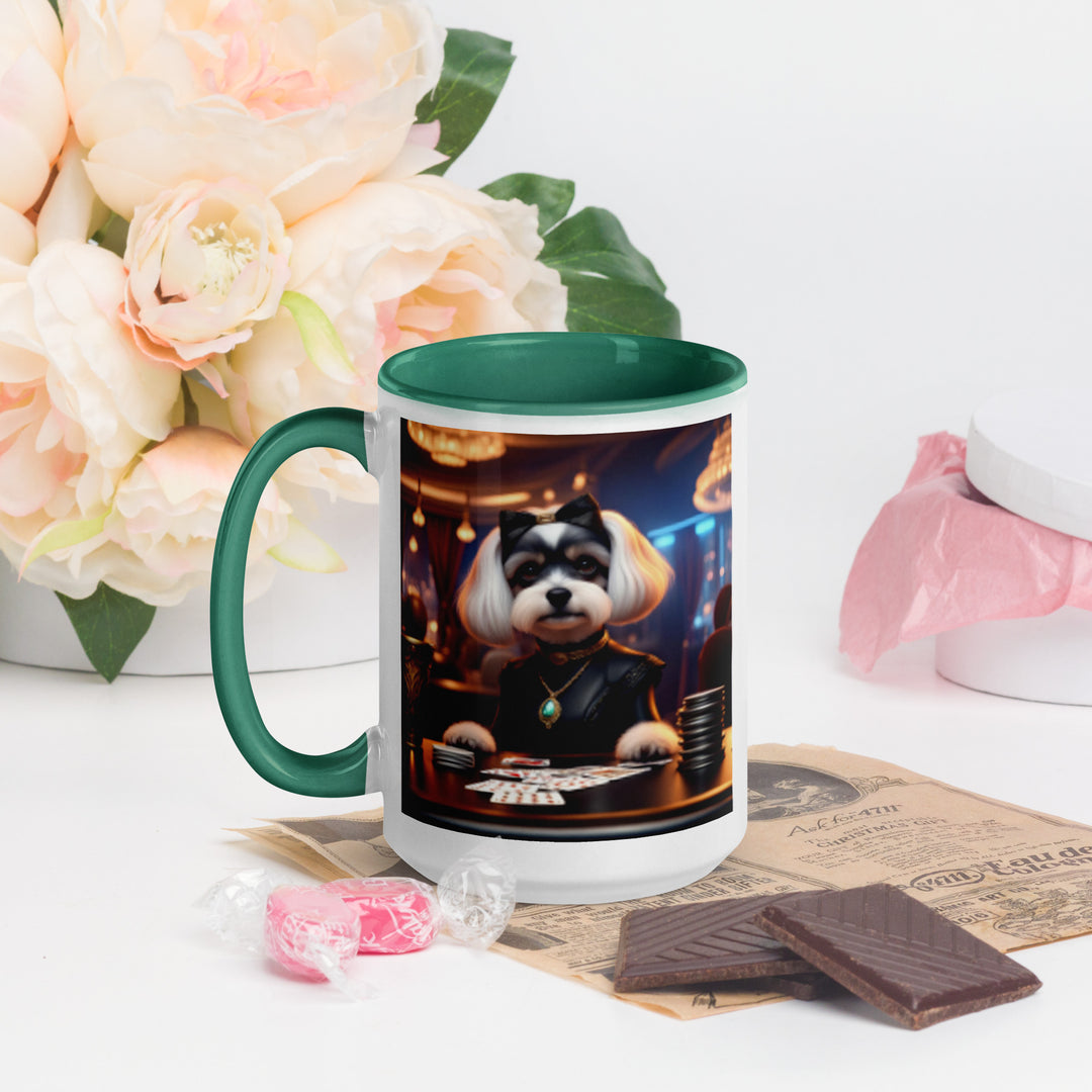 Cavachon- Mug with Color Inside v10