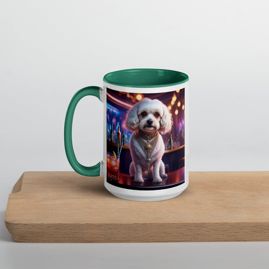 Cavachon- Mug with Color Inside v14