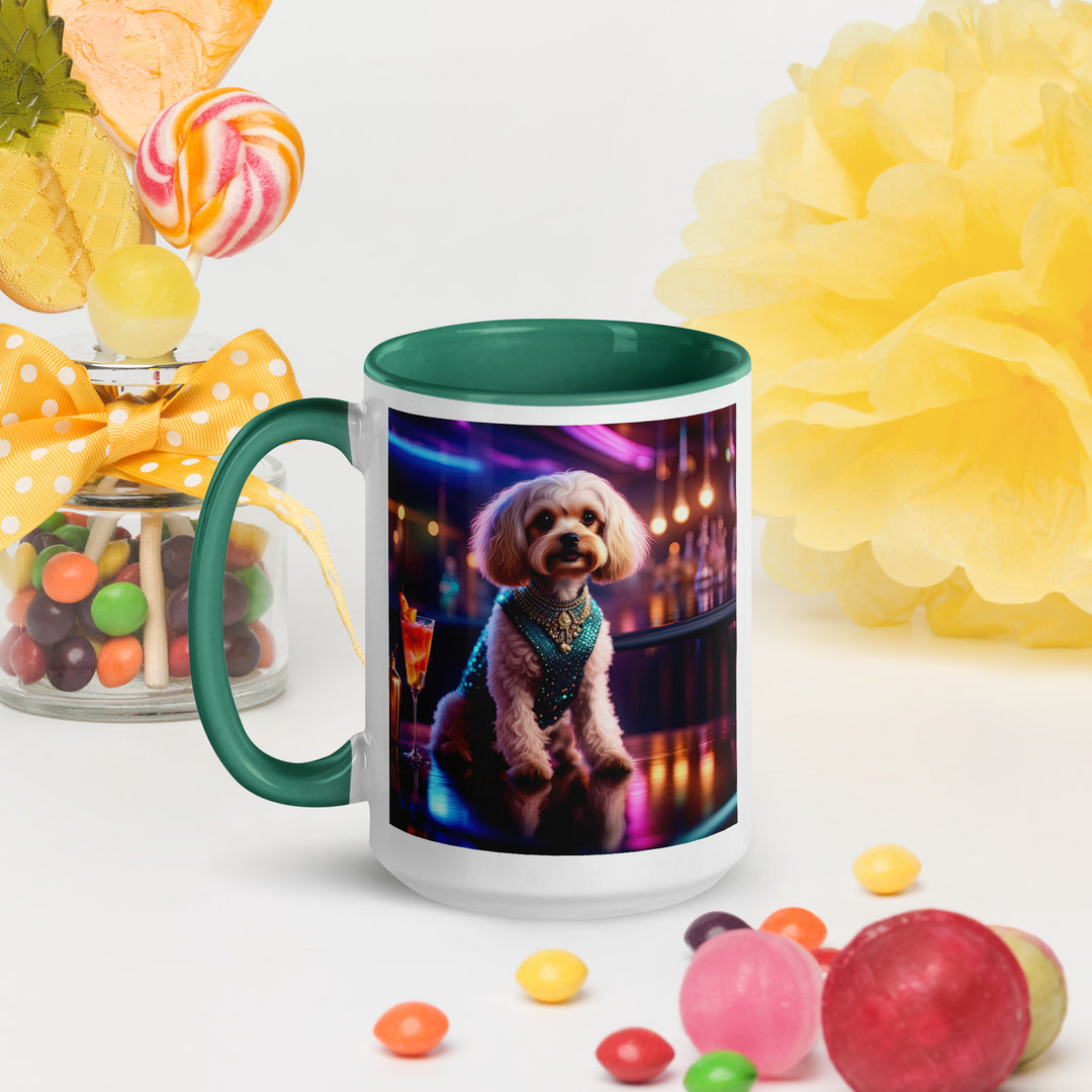 Cavapoo General- Mug with Color Inside v2