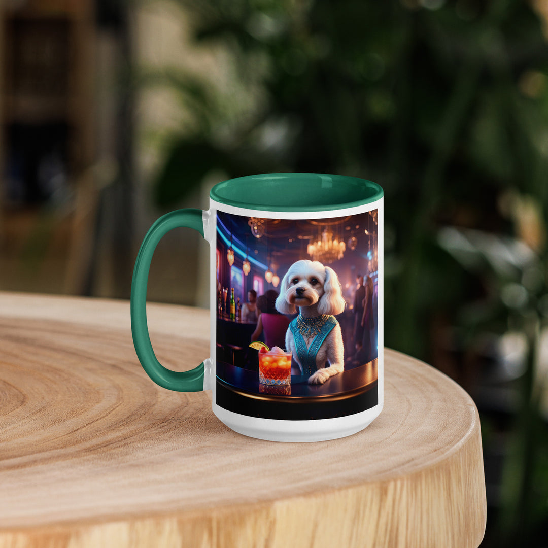 Cavapoo General- Mug with Color Inside v5