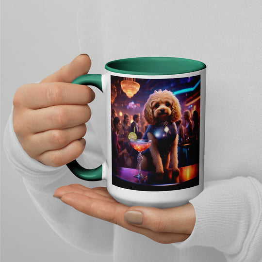 Cavapoo General- Mug with Color Inside v11`