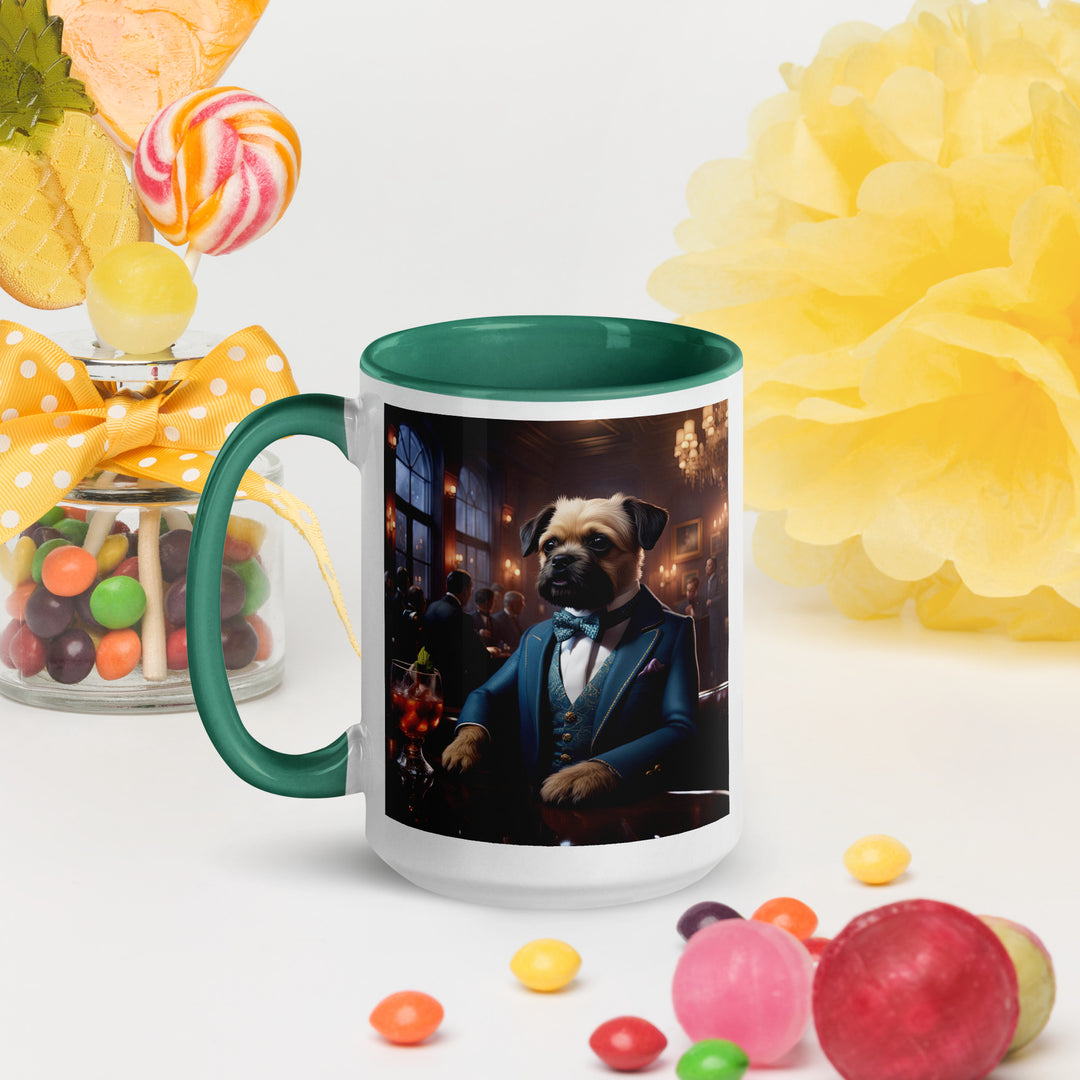 Cavapoo General- Mug with Color Inside v16