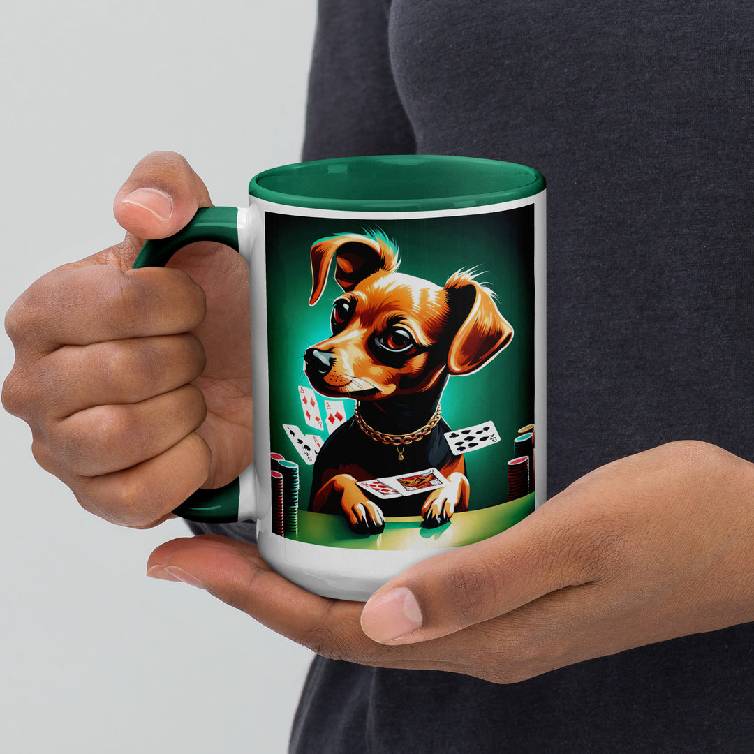 Chiweenie General- Mug with Color Inside v2