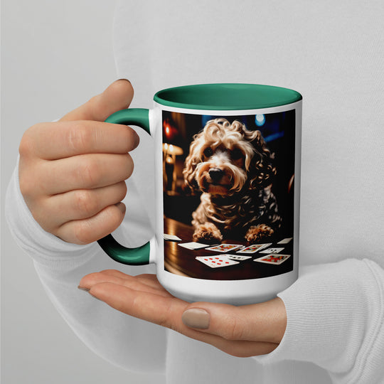 Cockapoo General- Mug with Color Inside v3