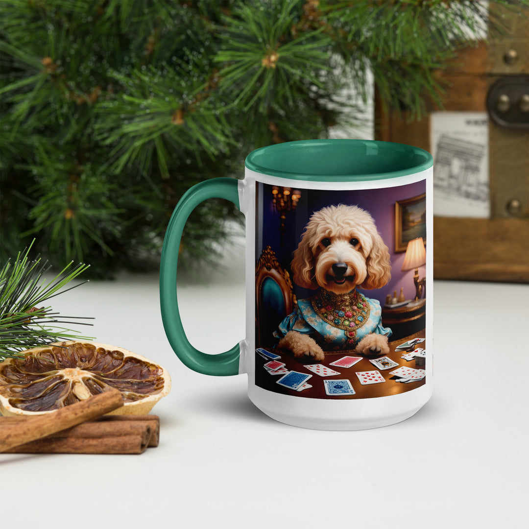 Goldendoodle- Mug with Color Inside v3