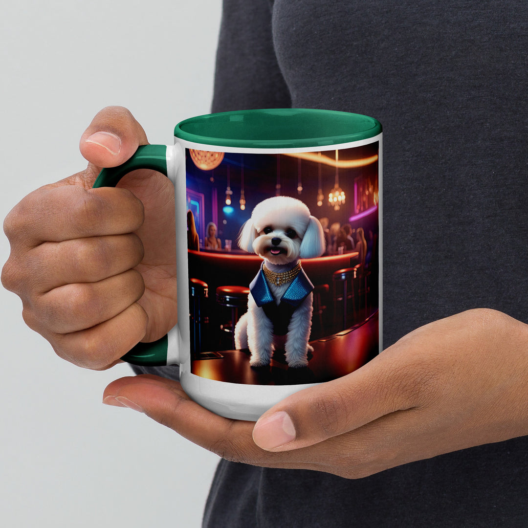 Maltipoo General- Mug with Color Inside v7