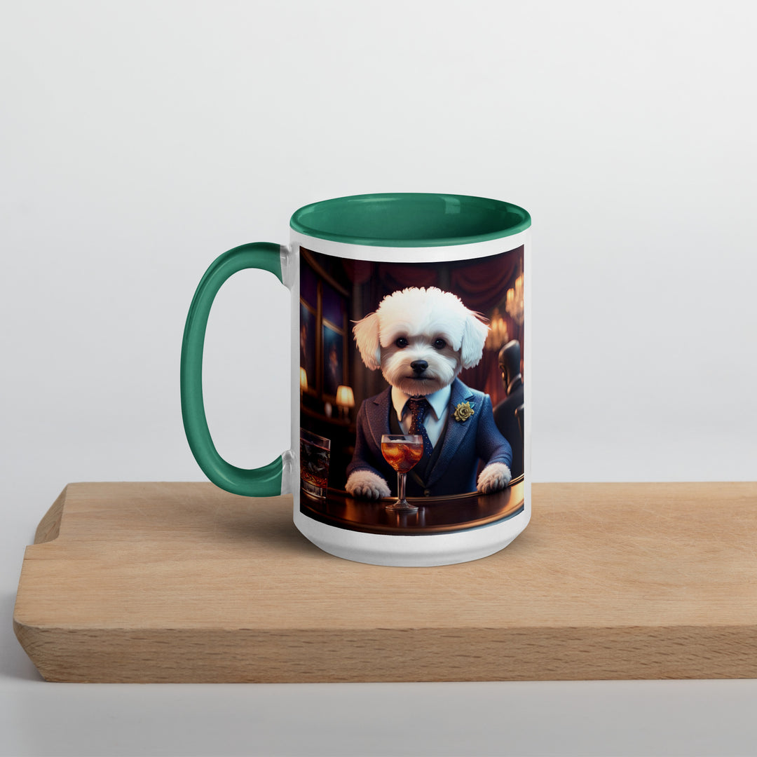 Maltipoo General- Mug with Color Inside v8