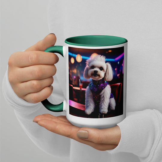 Maltipoo General- Mug with Color Inside v5