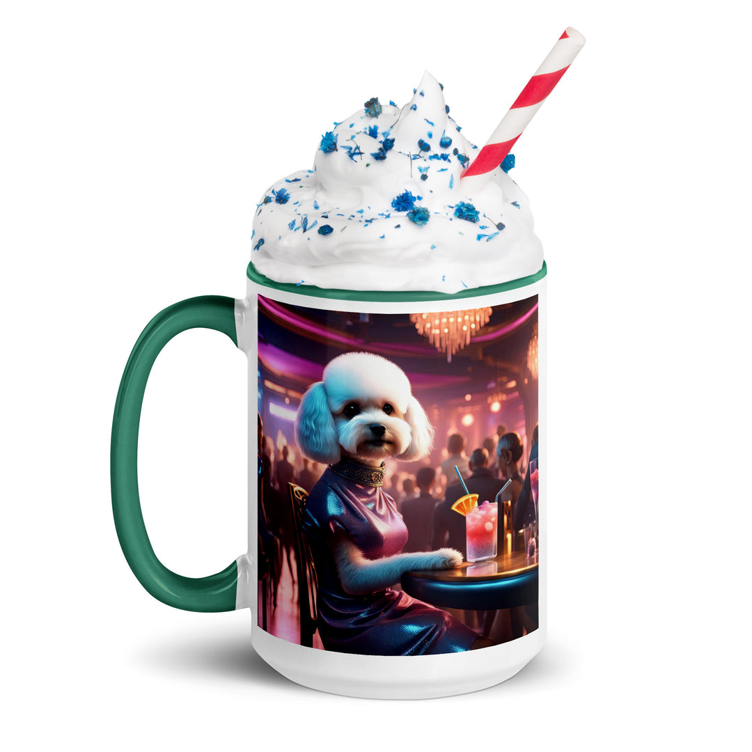 Maltipoo General- Mug with Color Inside v10