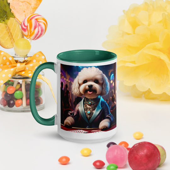 Maltipoo General- Mug with Color Inside v15