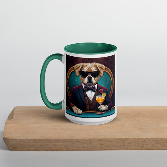 Pekapoo General- Mug with Color Inside v2