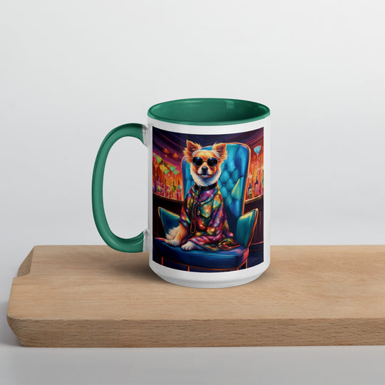 Pekapoo General- Mug with Color Inside v7