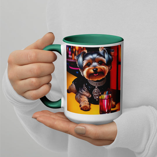 Yorkipoo General- Mug with Color Inside v3