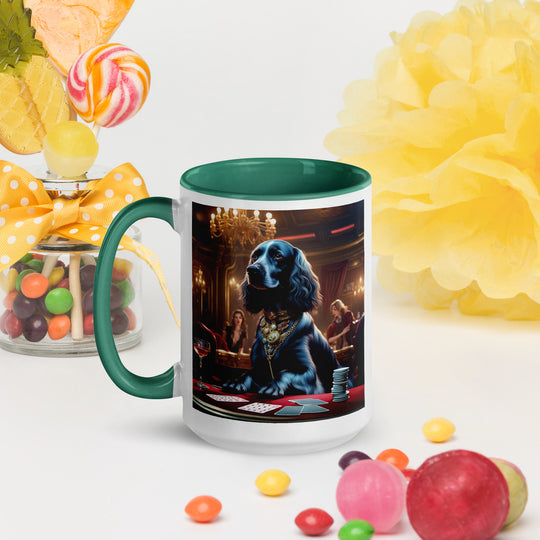 Sprocker Spaniel General- Mug with Color Inside v11