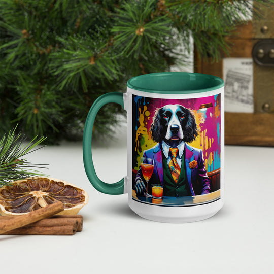 Sprocker Spaniel General- Mug with Color Inside v13