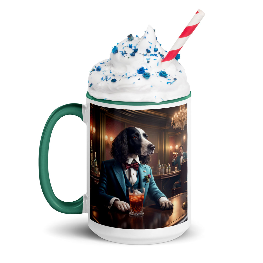 Sprocker Spaniel General- Mug with Color Inside v15