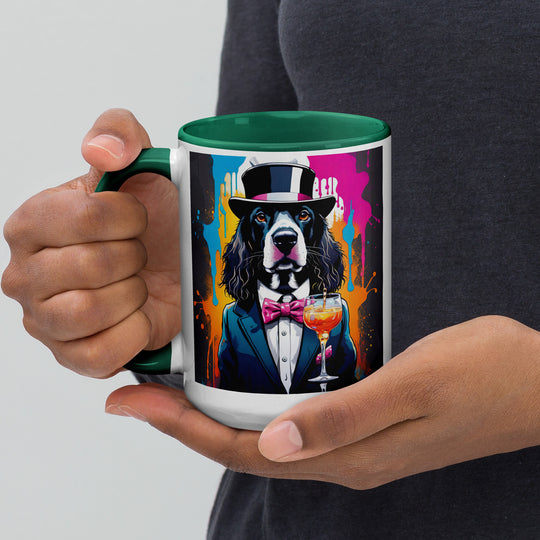 Sprocker Spaniel General- Mug with Color Inside v2