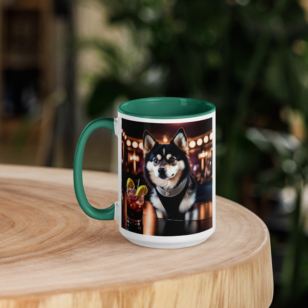 Pomsky General- Mug with Color Inside v3