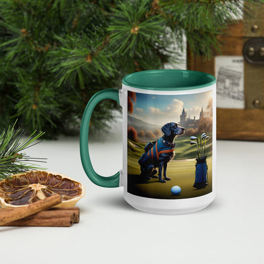 Springador Golfer- Mug with Color Inside v7