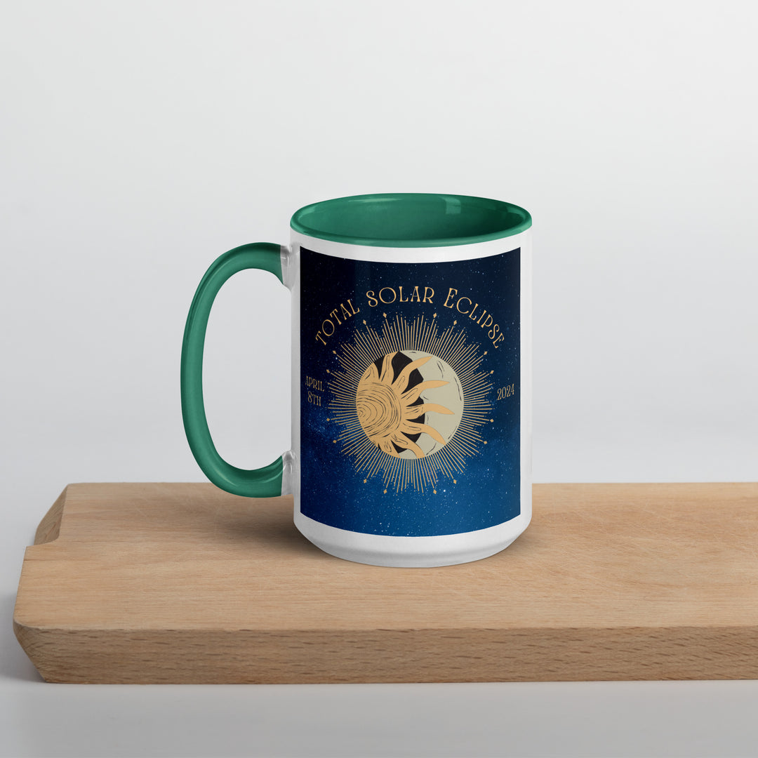 American Bulldog Eclipse- Mug with Color Inside