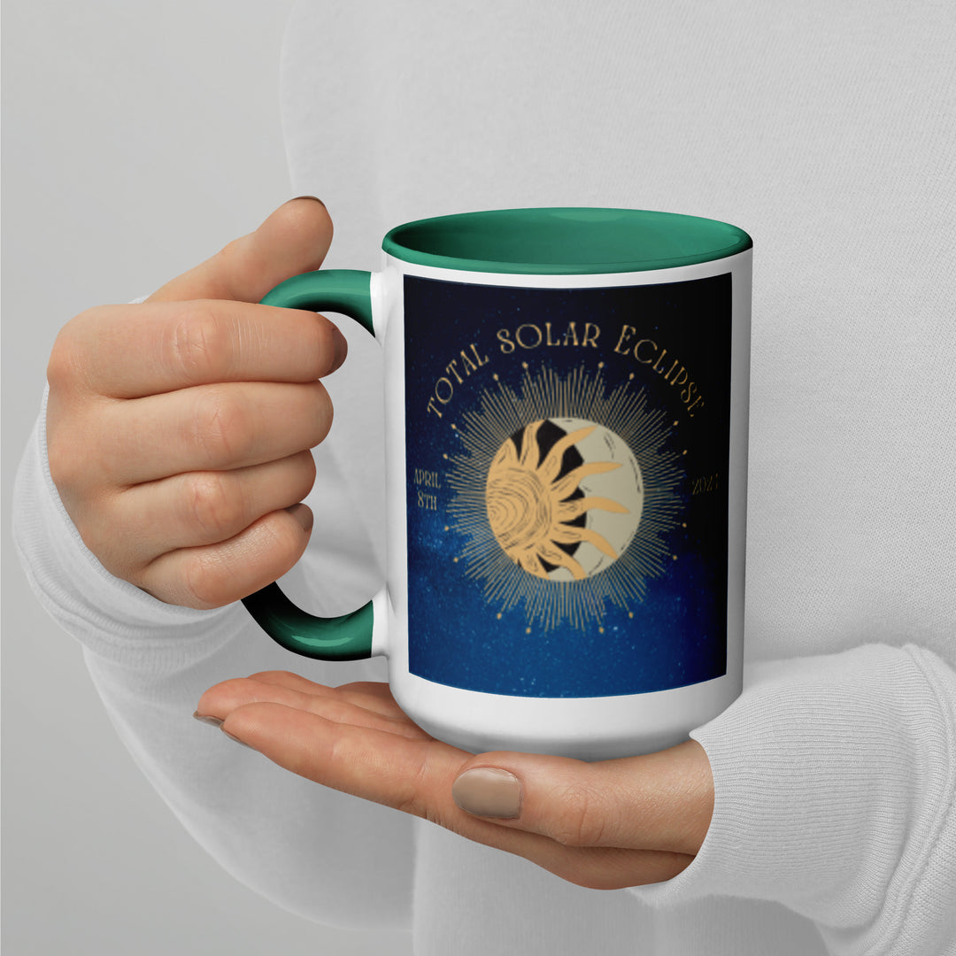 Cavalier King Charles Spaniel Eclipse- Mug with Color Inside v2