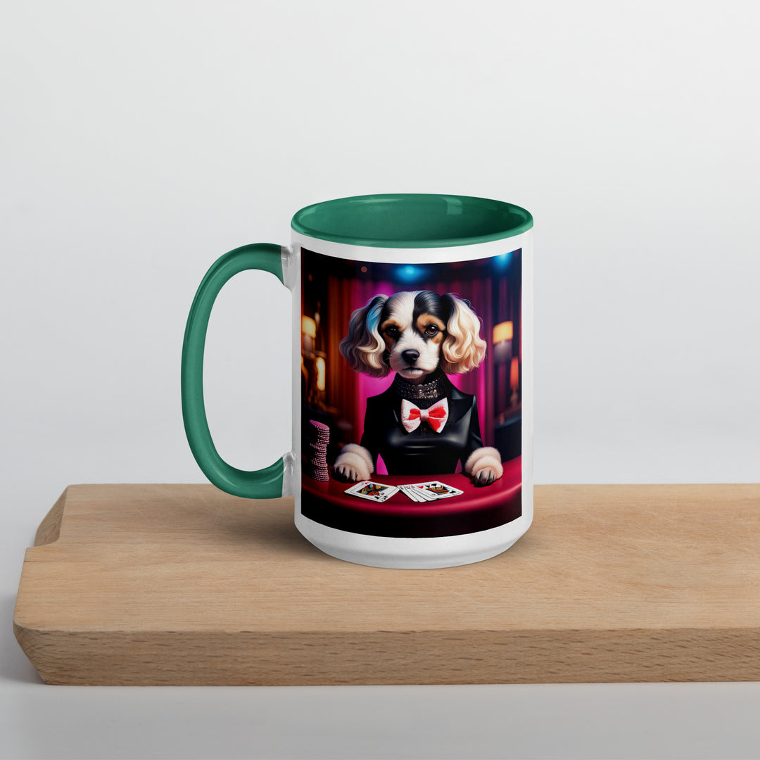 Cavachon- Mug with Color Inside v13