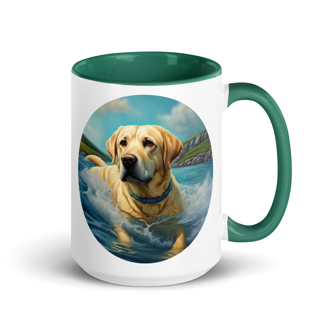 Mug with Color Inside-Labrador Retriever V20