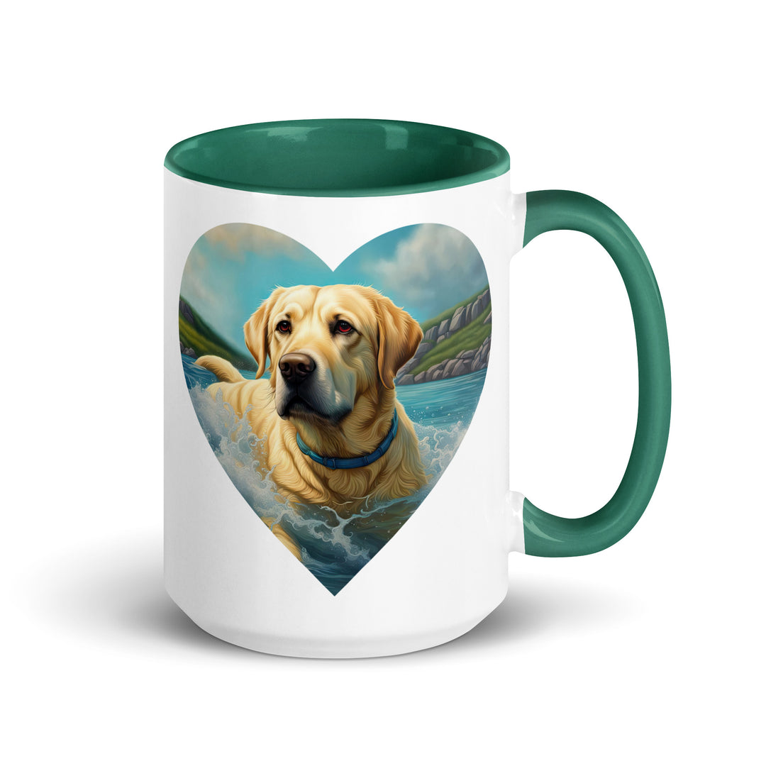 Mug with Color Inside-Labrador Retriever V21