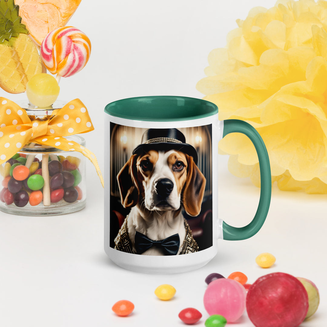 Beagle- Mug with Color Inside v4