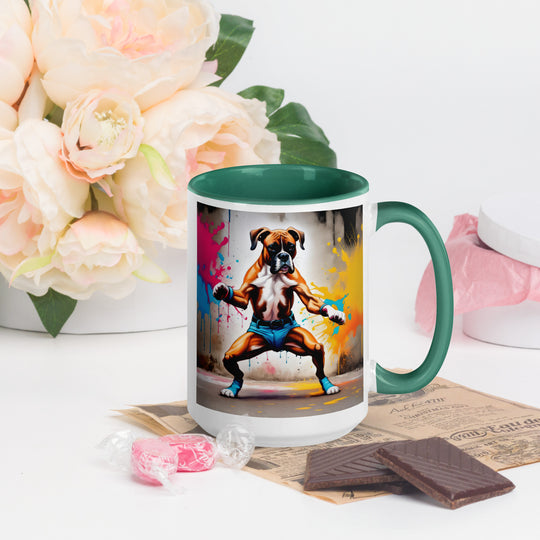 Boxer- Mug with Color Inside v3