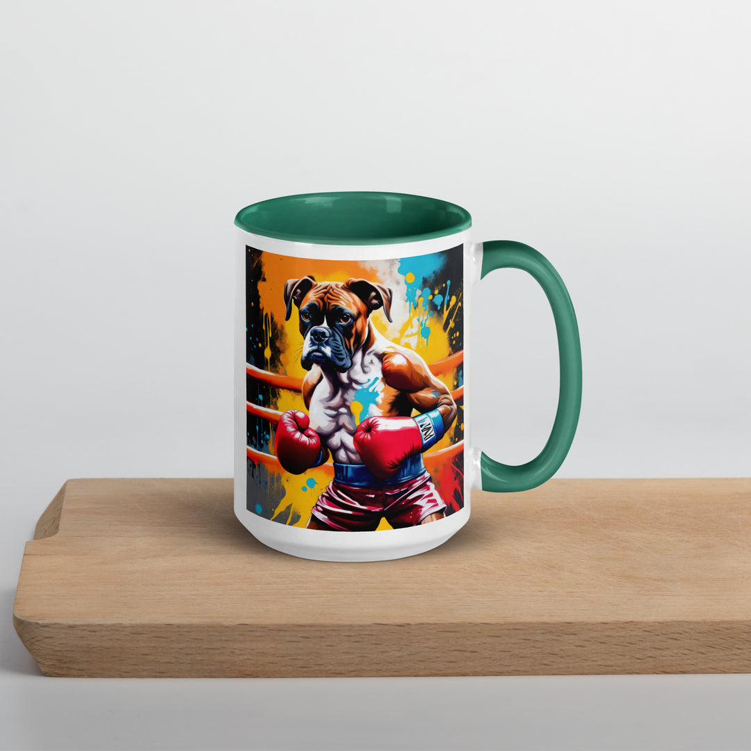 Boxer- Mug with Color Inside v4