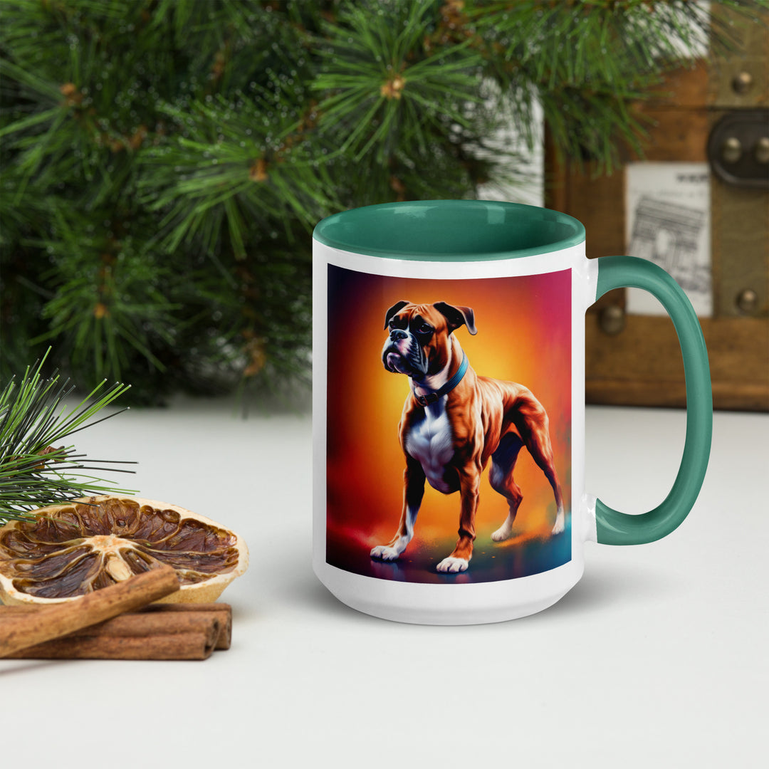 Boxer- Mug with Color Inside v5