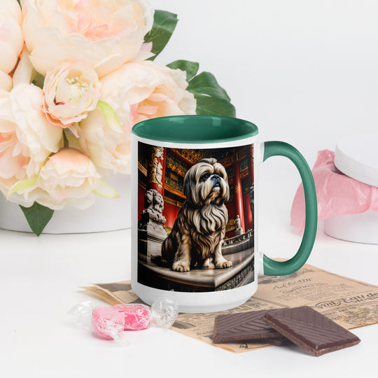 Shih Tzu- Mug with Color Inside v5