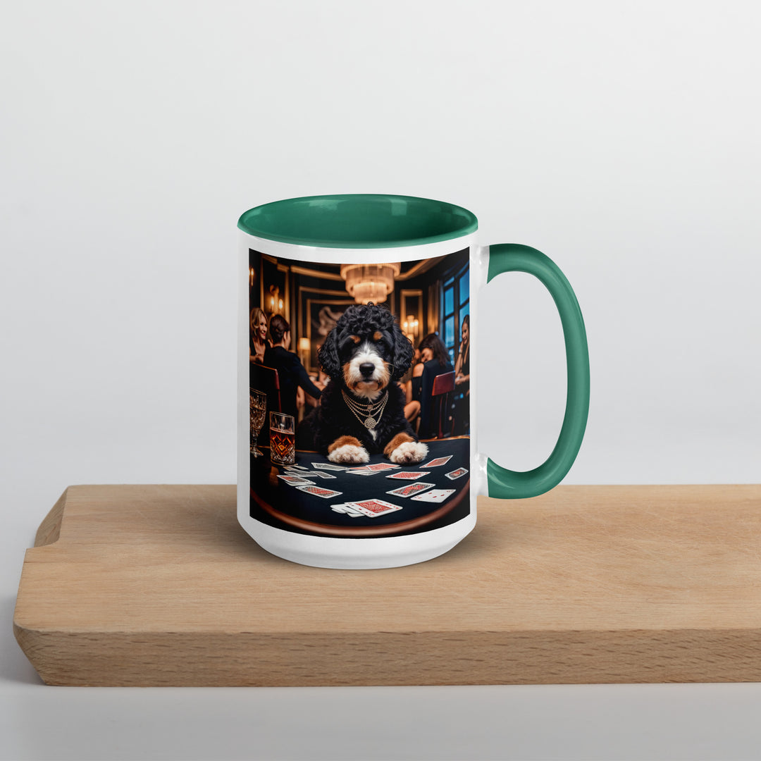 Bernedoodle General- Mug with Color Inside