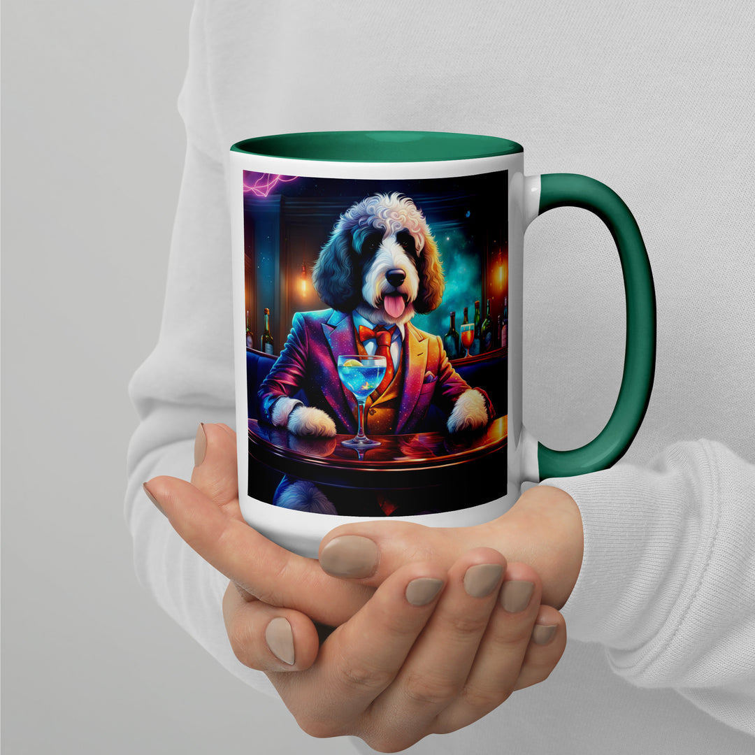 Bernedoodle General- Mug with Color Inside v3