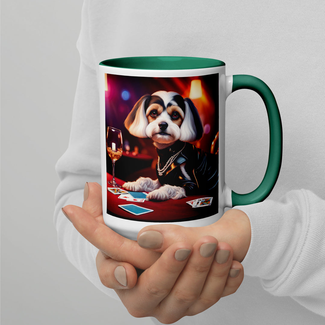 Cavachon- Mug with Color Inside v5