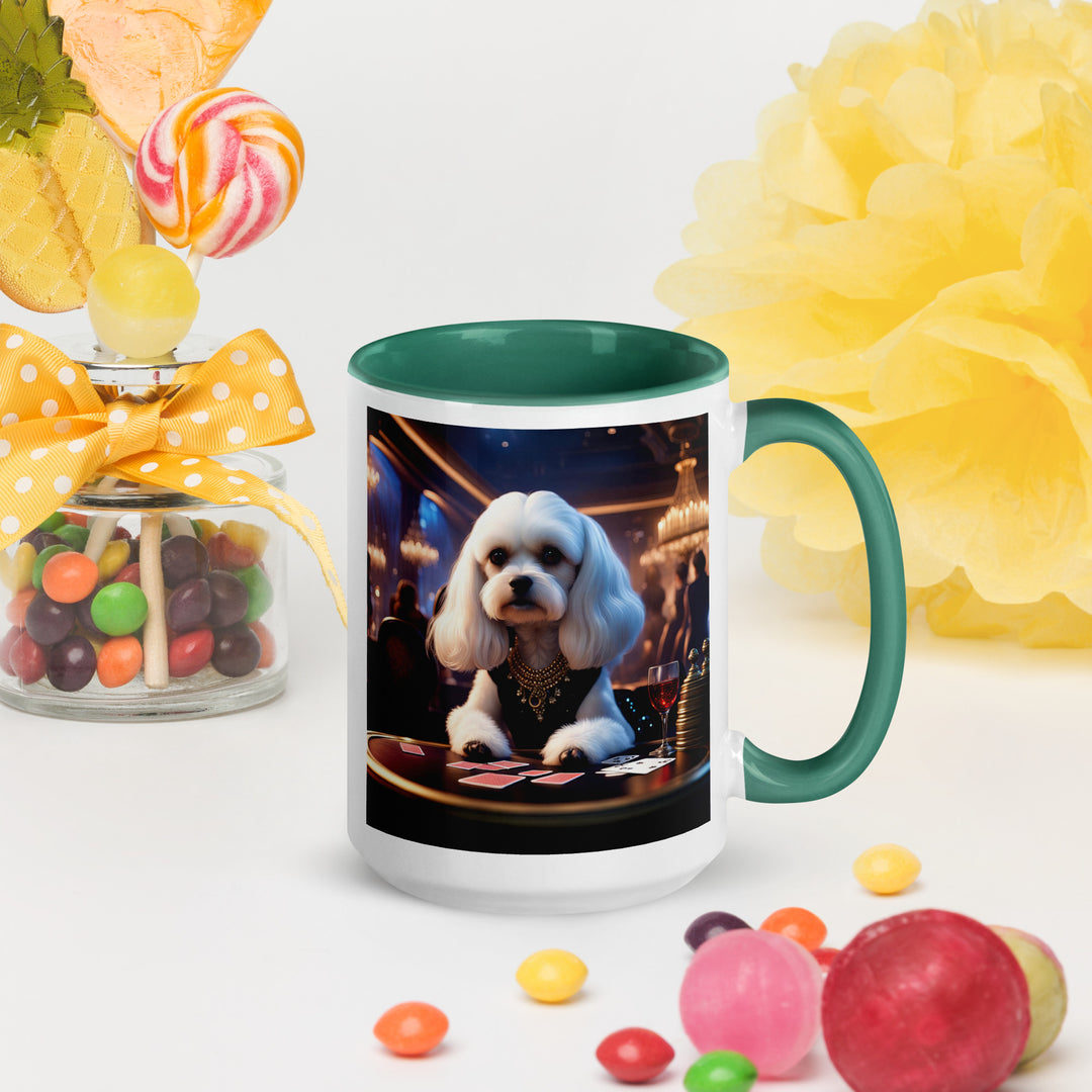 Cavachon- Mug with Color Inside v8