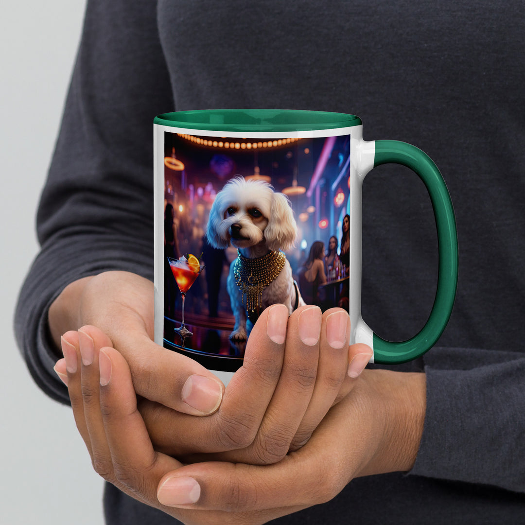 Cavachon- Mug with Color Inside v9