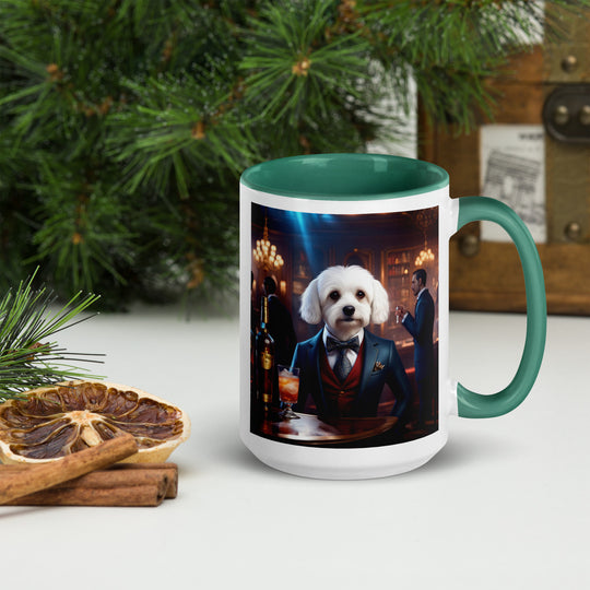 Cavachon- Mug with Color Inside v11